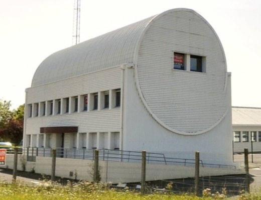 Vue extérieure des bureaux du Centre d'Accueil pour Demandeurs d'Asile d'ALTHEA Caen